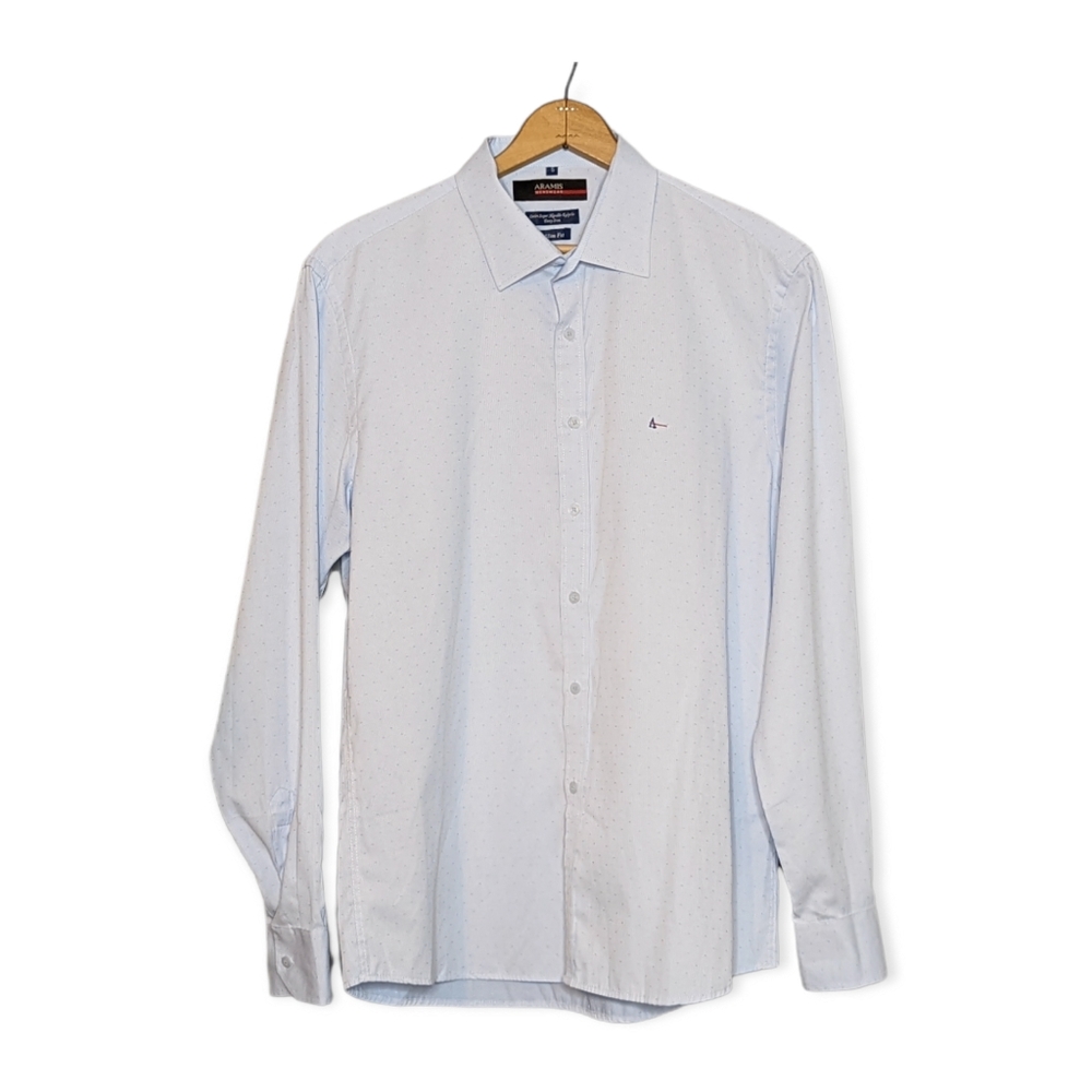 Aramis Long Sleeved Light Blue Button Down Shirt Size 5/Medium